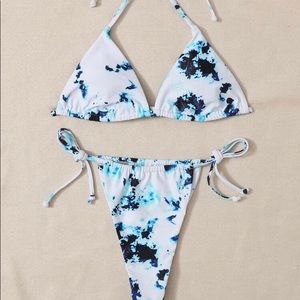 Tie dye bikini SET
